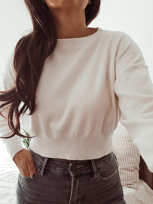 Camisola cropped
