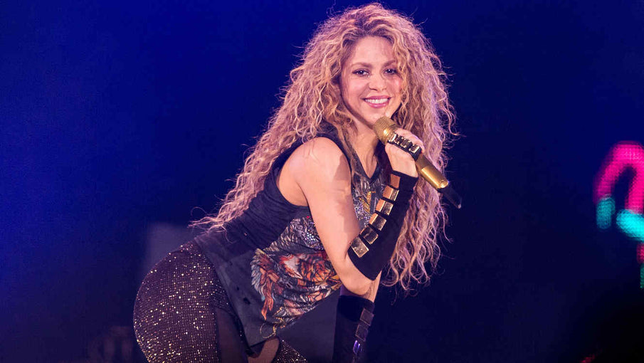 Shakira manda fazer gel desinfetante