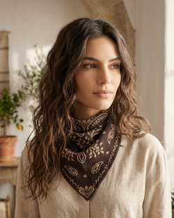 Lenço estampado