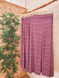 Calças malha fria