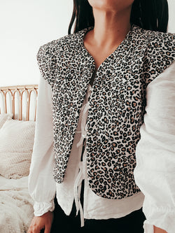 Colete animal print