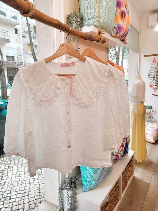 Blusa c/ gola