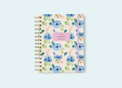 Agenda Iris Azul