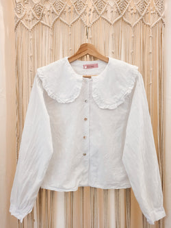 Camisa gola grande