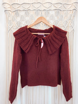 Camisola gola grande