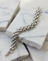 Pulseira aço inoxidável