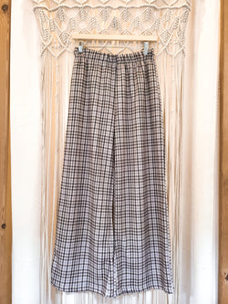 Calças malha quente