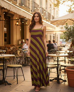 Vestido Riscas
