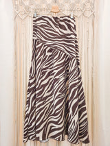Saia animal print