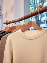 Camisola decote redondo