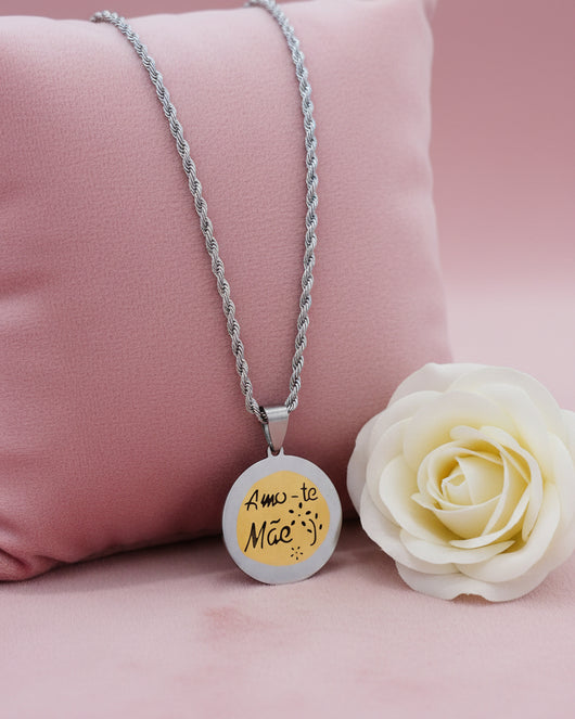 Colar Amo-te Mãe