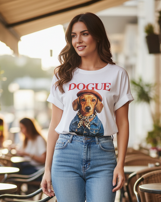 T-shirt Dogue