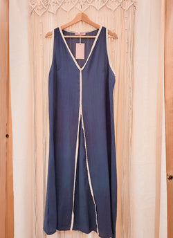 Vestido bicolor