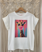 T-shirt Girafa