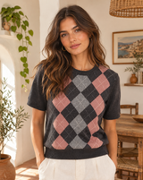Camisola losangos