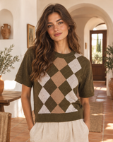 Camisola losangos