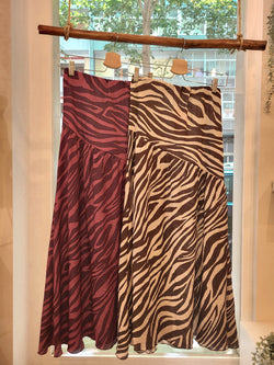 Saia animal print