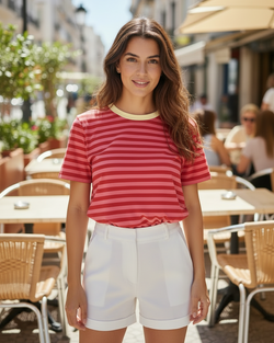 T-shirt Riscas