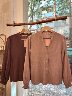 Blusa decote V