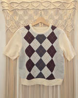 Camisola losangos