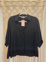 Camisa acetinada