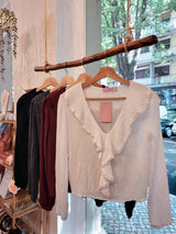 Blusa folhos