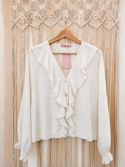 Blusa folhos