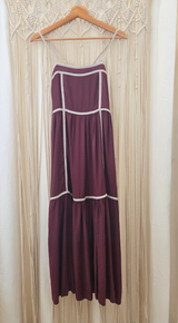 Vestido debruado