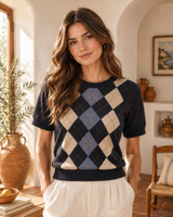 Camisola losangos