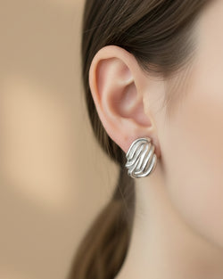 Brincos aço inoxidável