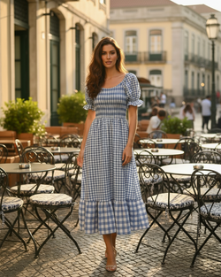 Vestido vichy
