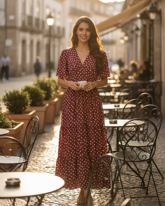 Vestido Bolinhas