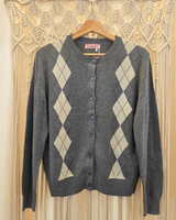 Cardigan losangos