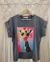 T-shirt Girafa