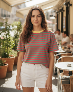 T-shirt Riscas