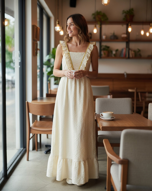 Vestido riscas