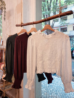 Blusa c/ favos