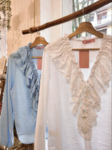 Blusa decote V