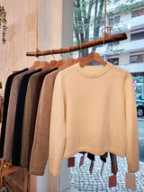 Camisola decote redondo