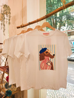 T-shirt Dog & Coffee