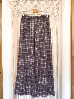 Calças malha quente