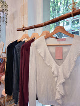 Blusa folhos