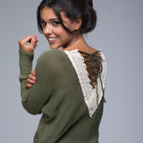 Camisola c/ decote em V